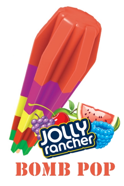 jolly rancher popsicles bomb pop